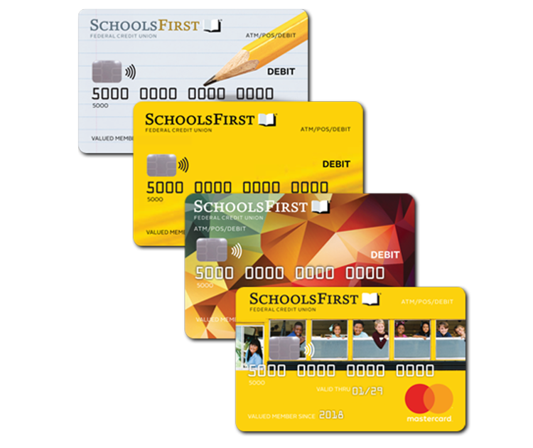 Four debit Mastercard design choices.